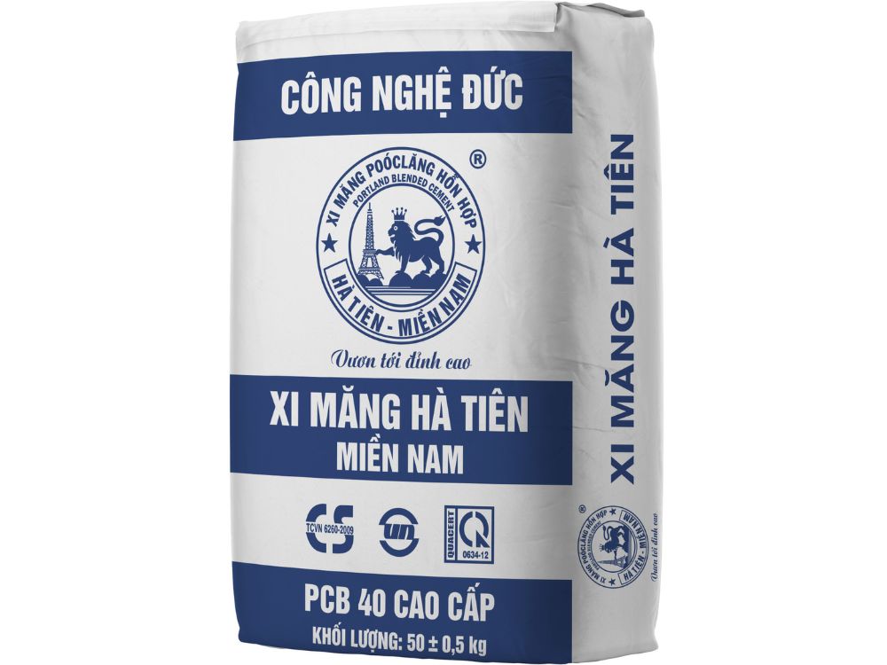 Xi măng Hà Tiên Miền Nam PCB40 Cao cấp